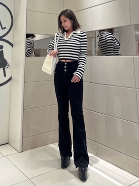 takakoさん（レディース・150cm）の冬コーディネート