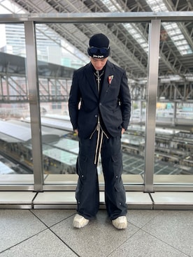ヒナヒナさん（メンズ・177cm・10代）の冬コーディネート