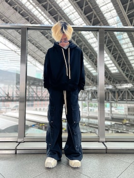 「L.H.P（エルエイチピー）のアイテム」を使った、ヒナヒナさん（メンズ・177cm）の秋コーディネート