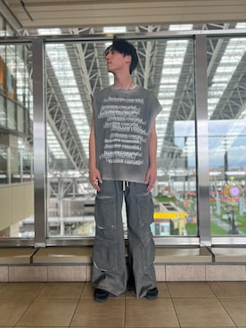 ヒナヒナさん（メンズ・177cm）の夏コーディネート