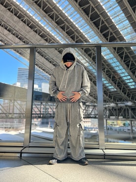 「L.H.P（エルエイチピー）のアイテム」を使った、ヒナヒナさん（メンズ・177cm）の秋コーディネート