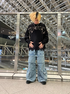 「L.H.P（エルエイチピー）のアイテム」を使った、ヒナヒナさん（メンズ・177cm）の秋コーディネート