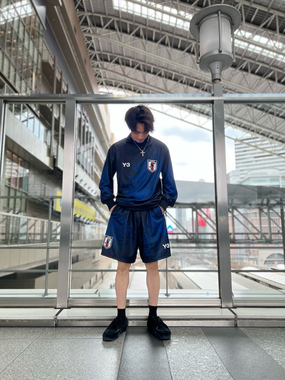 Y-3（ワイスリー）の「サッカー日本代表 CW 長袖Tシャツ（Tシャツ