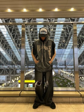 ヒナヒナさん（メンズ・177cm）の夏コーディネート