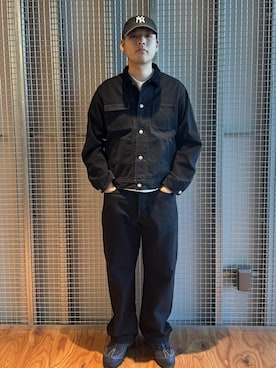 「Saturdays NYC（サタデーズ ニューヨークシティ ）のアイテム」を使った、SOICHIさん（メンズ・180cm）の夏コーディネート