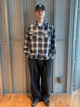 「コットン」｜SOICHIさん（メンズ・180cm）の秋コーディネート