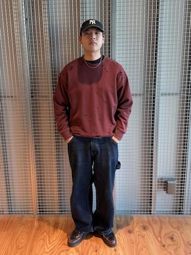 「コットン」｜SOICHIさん（メンズ・180cm）の秋コーディネート
