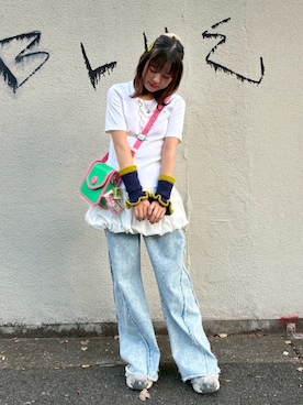 「アイテム（ヘアピン）」を使った、ﾕｽﾞ🌼*･さん（レディース・156cm）の秋コーディネート