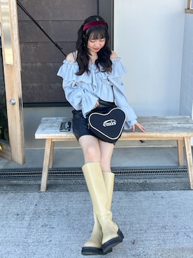 「EMIS（イミス）のアイテム」を使った、ﾕｽﾞ🌼*･さん（レディース・156cm）の秋コーディネート