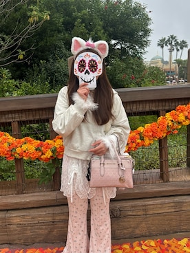 「MICHAEL KORS（マイケルコース）のアイテム」を使った、mocomiyuuさん（レディース・147cm）の秋コーディネート