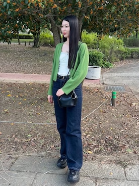 「アイテム（キャミソール）」を使った、cocoinkさん（レディース・164cm）の秋コーディネート