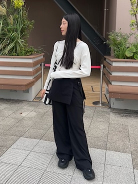 「アイテム（キャミソール）」を使った、cocoinkさん（レディース・164cm）の秋コーディネート