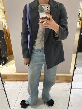 MIYAGAWA_165㎝さん（レディース・165cm）の冬コーディネート