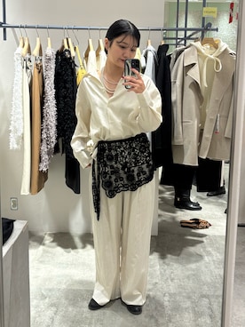 MIYAGAWA_165㎝さん（レディース・165cm）の冬コーディネート