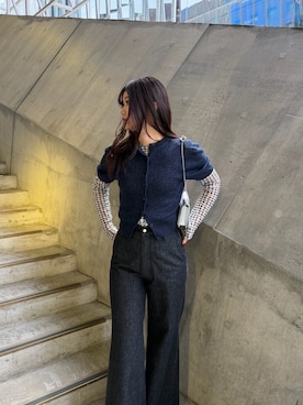 「SHENERY（シーナリー）のアイテム」を使った、MIYAGAWA_165㎝さん（レディース・165cm）の春コーディネート