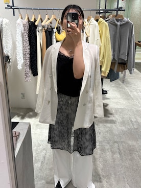 MIYAGAWA_165㎝さん（レディース・165cm）の冬コーディネート