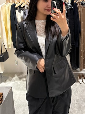 MIYAGAWA_165㎝さん（レディース・165cm）の冬コーディネート