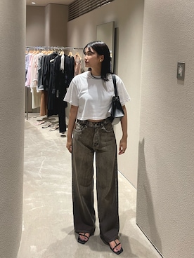 「ai no de（アイノデ）のアイテム」を使った、MIYAGAWA_165㎝さん（レディース・165cm）の夏コーディネート