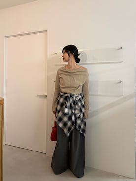 MIYAGAWA_165㎝さん(レディース・165cm)の夏コーディネート