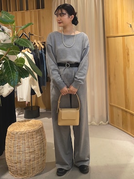 「きれいめコーディネート」｜MIYAGAWA_165㎝さん（レディース・165cm）の冬コーディネート