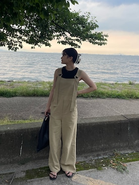 「MM6 Maison Margiela（ｴﾑｴﾑｼｯｸｽ ﾒｿﾞﾝ ﾏﾙｼﾞｪﾗ）のアイテム」を使った、MIYAGAWA_165㎝さん（骨格ストレート・レディース・165cm）の夏コーディネート