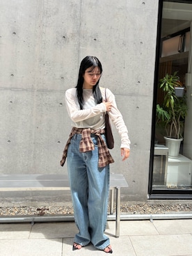MIYAGAWA_165㎝さん(レディース・165cm)の夏コーディネート