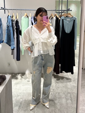 MIYAGAWA_165㎝さん(レディース・165cm)の春コーディネート