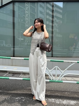 MIYAGAWA_165㎝さん(レディース・165cm)の夏コーディネート