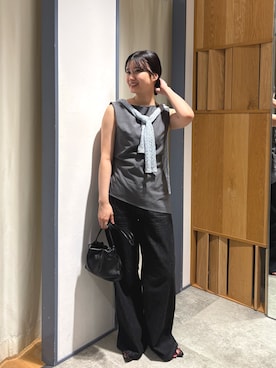 MIYAGAWA_165㎝さん（レディース・165cm）の夏コーディネート