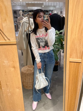 MIYAGAWA_165㎝さん（レディース・165cm）の冬コーディネート