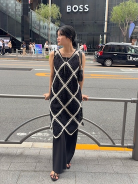 MIYAGAWA_165㎝さん(レディース・165cm)の夏コーディネート