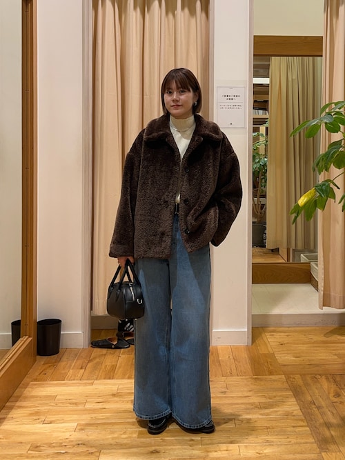 コクーンシルエットボアコート（その他アウター）｜URBAN RESEARCH