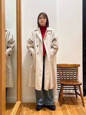 「URBAN RESEARCH DOORS（アーバンリサーチドアーズ）のタートルネックニット（ニット/セーター）」を使った、Natsumi    さん（レディース・171cm）の冬コーディネート