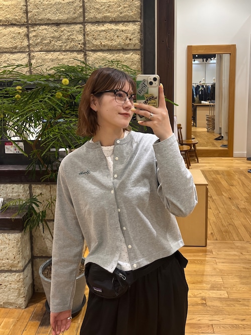 GYMPHLEX SHORT CREW NECK CARDIGAN（カーディガン/ボレロ）｜GYMPHLEX