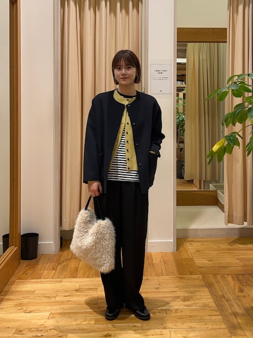 セール】ウールリバーノーカーラミドルコート（その他アウター