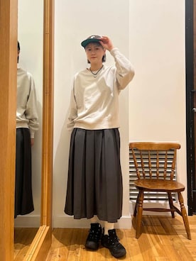 「雨の日コーデ」｜Natsumi    さん（レディース・171cm）の秋コーディネート