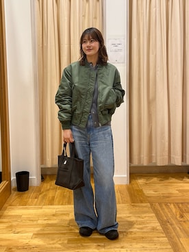 「EKAL（エカル）のアイテム」を使った、Natsumi    さん（レディース・171cm）の秋コーディネート