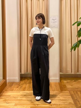 「PETIT BATEAU（プチバトー）のアイテム」を使った、Natsumi    さん（レディース・171cm）の夏コーディネート