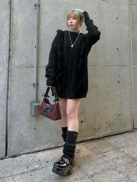 SHUNOさん（レディース・153cm）の冬コーディネート