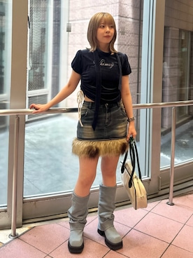 SHUNOさん（レディース・153cm）の冬コーディネート