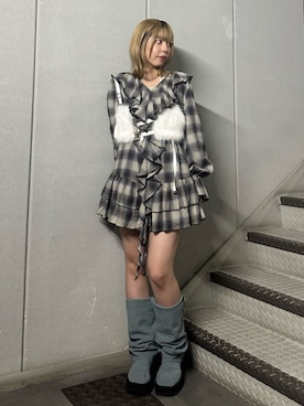 SHUNOさん（レディース・153cm）の冬コーディネート