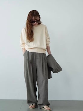 「アイテム（ピアス（両耳用））」を使った、sakataさん（レディース・160cm・20代）の夏コーディネート