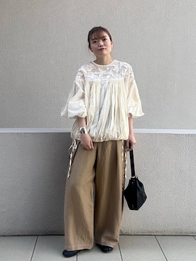 sakataさん（レディース・160cm）の冬コーディネート