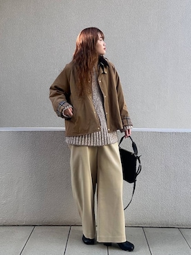 「アイテム（ピアス（両耳用））」を使った、sakataさん（レディース・160cm・20代）の冬コーディネート