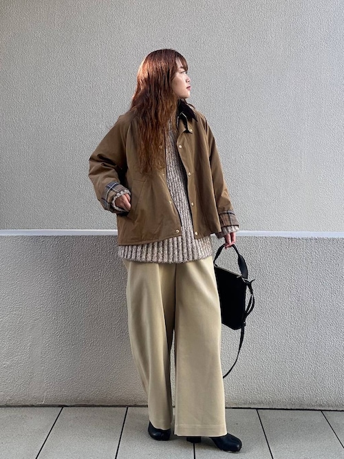 Curensology(カレンソロジー)/MIXブークレニットプルオーバー（ニット