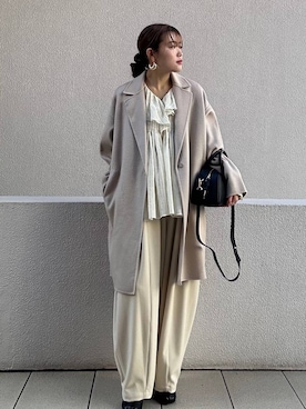 sakataさん（レディース・160cm）の冬コーディネート