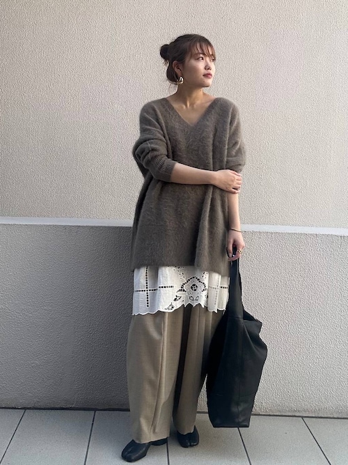 Curensology(カレンソロジー)/カットワーククロスブラウス（シャツ