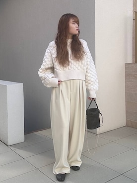 「アイテム（その他トップス）」を使った、sakataさん（レディース・160cm・20代）の秋コーディネート