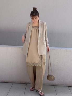 sakataさん(レディース・160cm)の春コーディネート