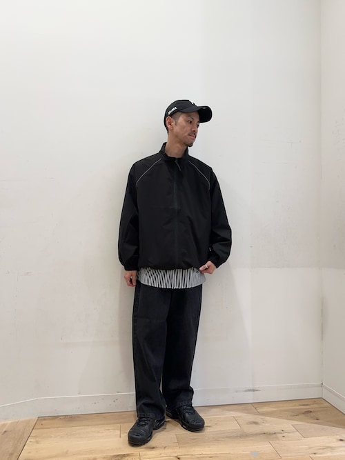 セール】『セットアップ対応』パイピングスタンドブルゾン（ブルゾン